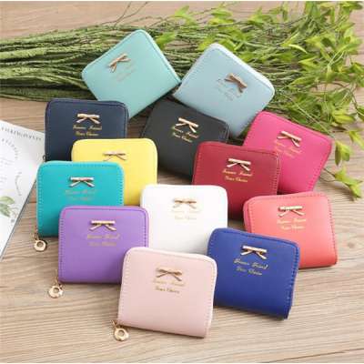 DS Online Wholesale Coin Purse Amazon Hot Sale Zipper Women Card Holder Daily Use Wallets